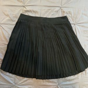 Black pleated skirt, worn once, great condition.